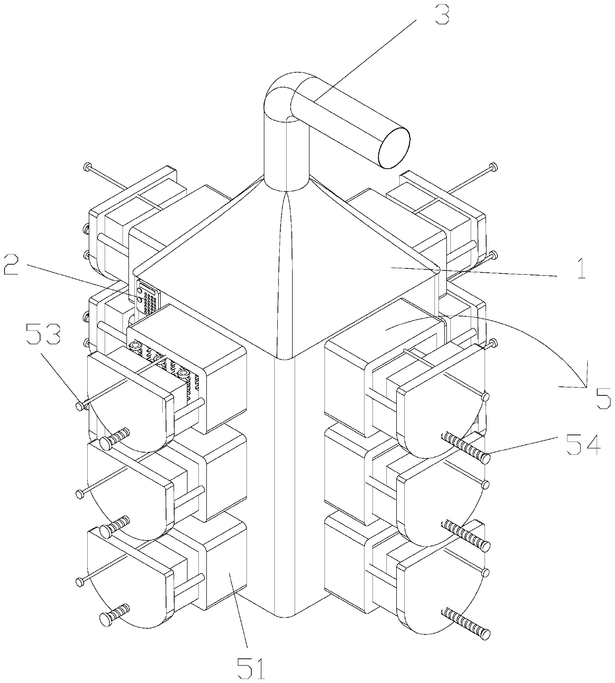 Plastic product vacuum coating equipment with multiple applicable specifications