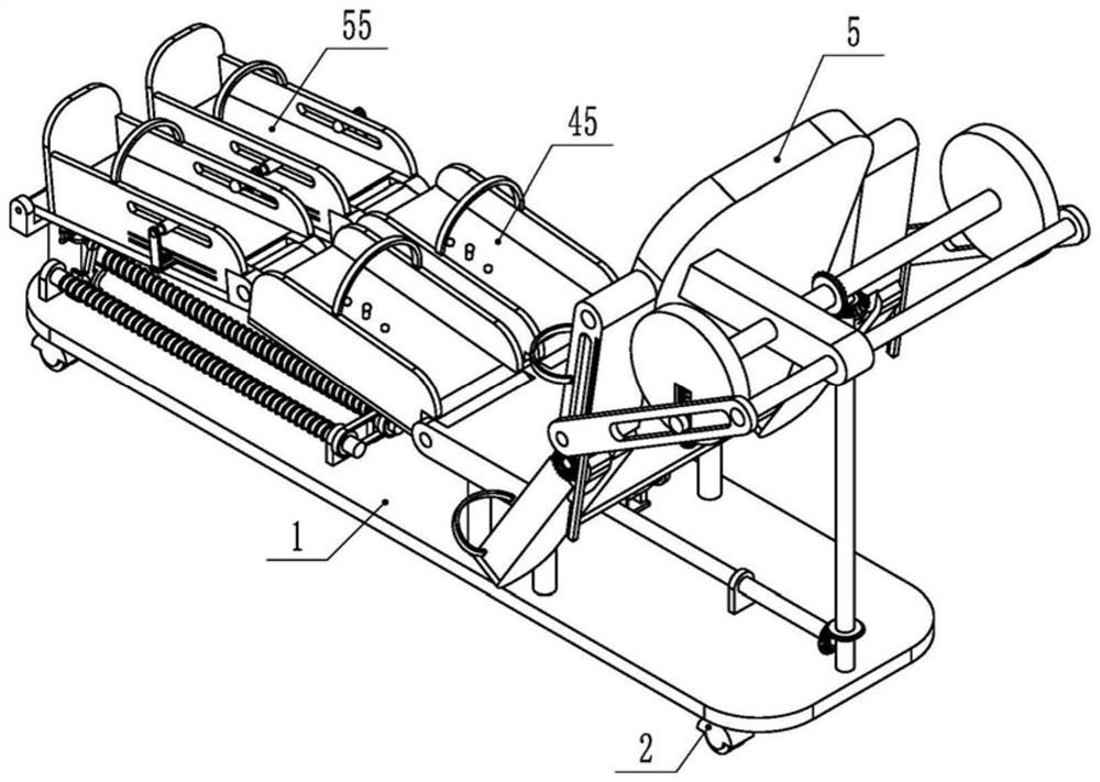 Functional training integrated device for lymphatic edema of upper and lower limbs