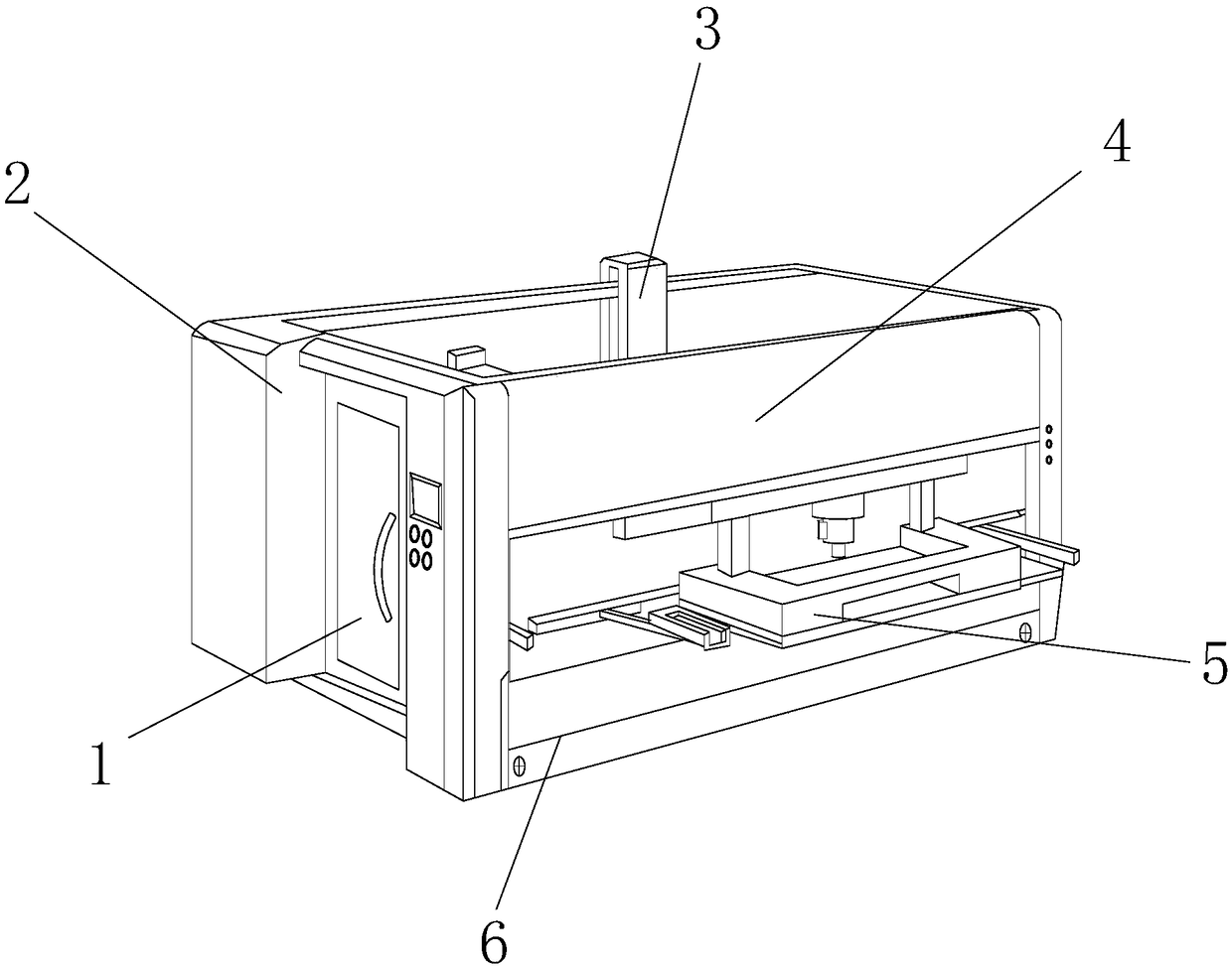 Painting device for furniture