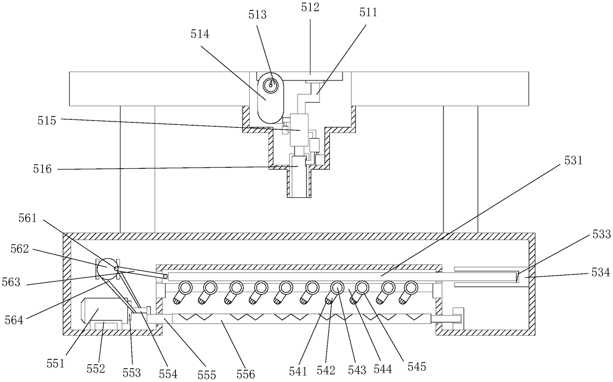 Painting device for furniture