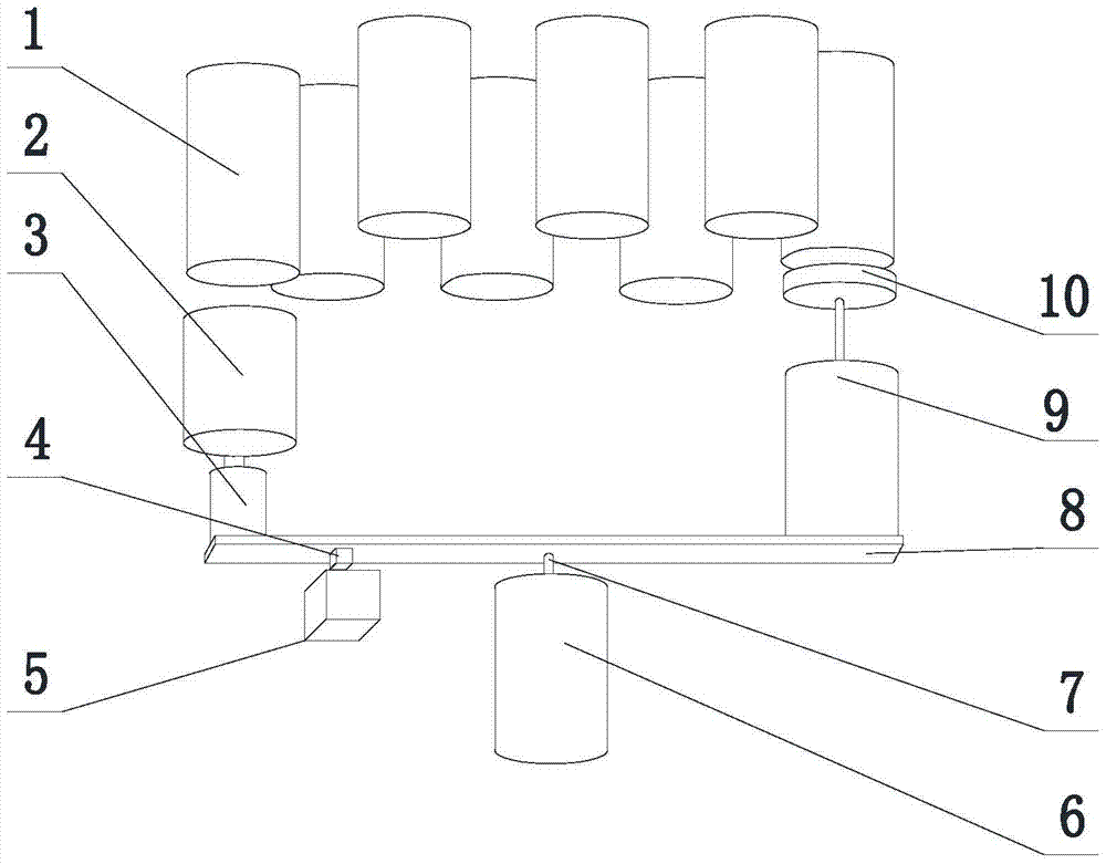 An all-round cleaning device for on-line monitoring of water quality sensors in aquaculture