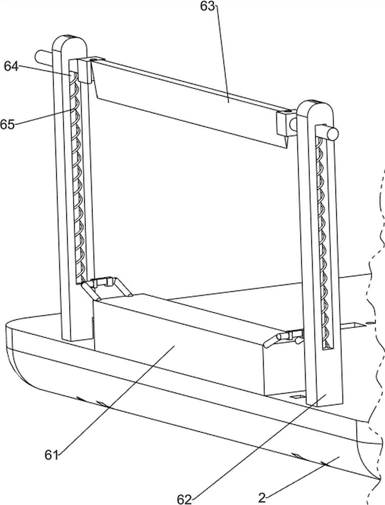 Winding device for plastic pad packaging