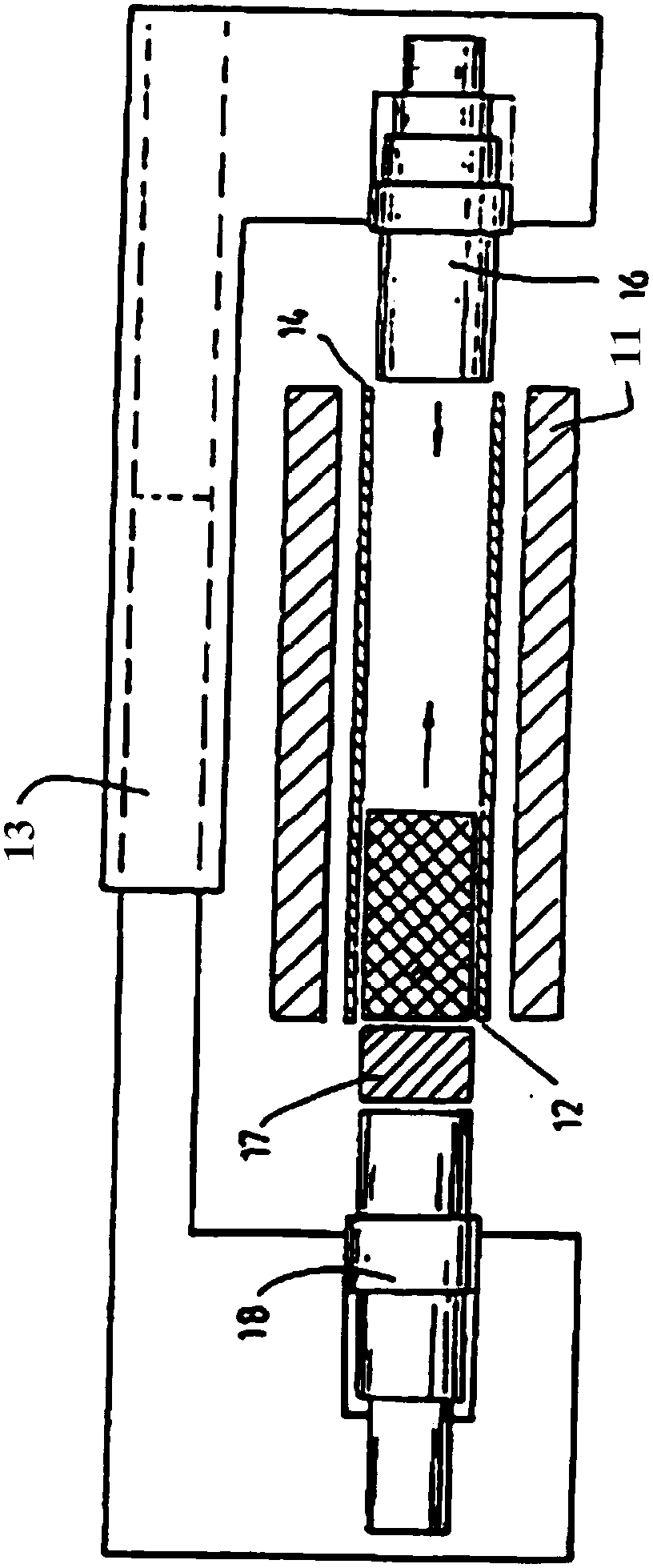 Shaft system structure and assembly method for electric motor