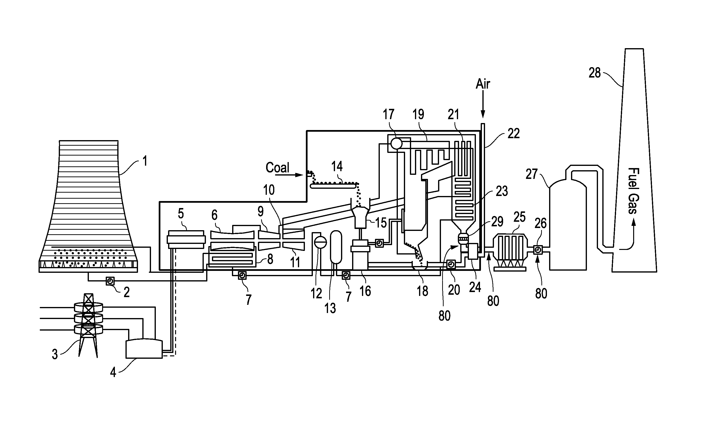 Method and system for removal of mercury from a flue gas