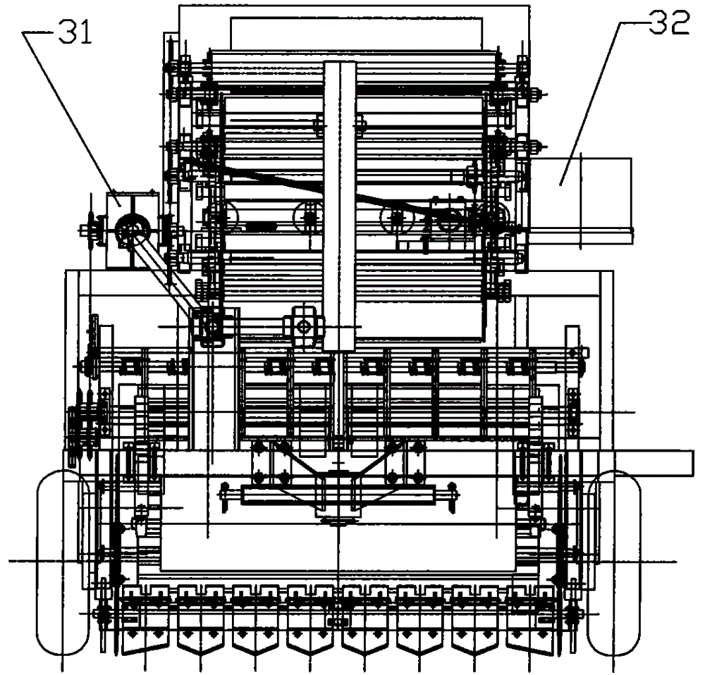 Grading Potato Combine Harvester