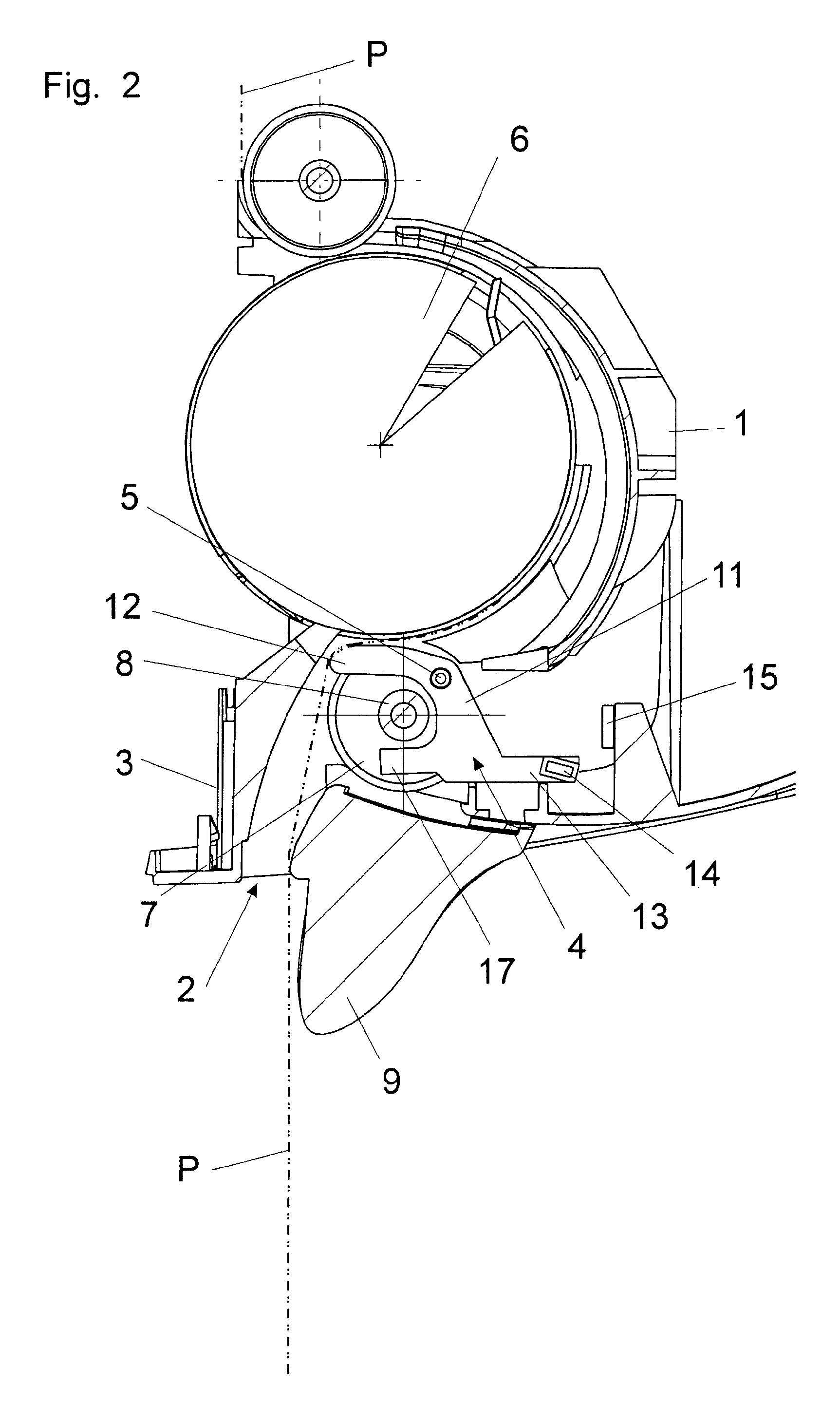 Method of dispensing paper sheet by sheet from a stock and a paper dispenser