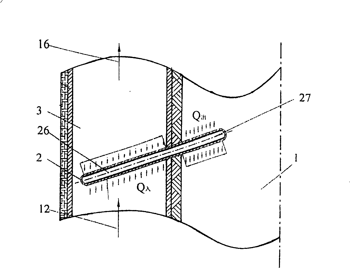 Solar energy storage method and device for biomass gasification energy storage