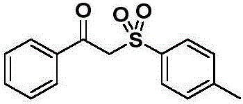 Preparation method of beta-arone substituted sulfone compounds