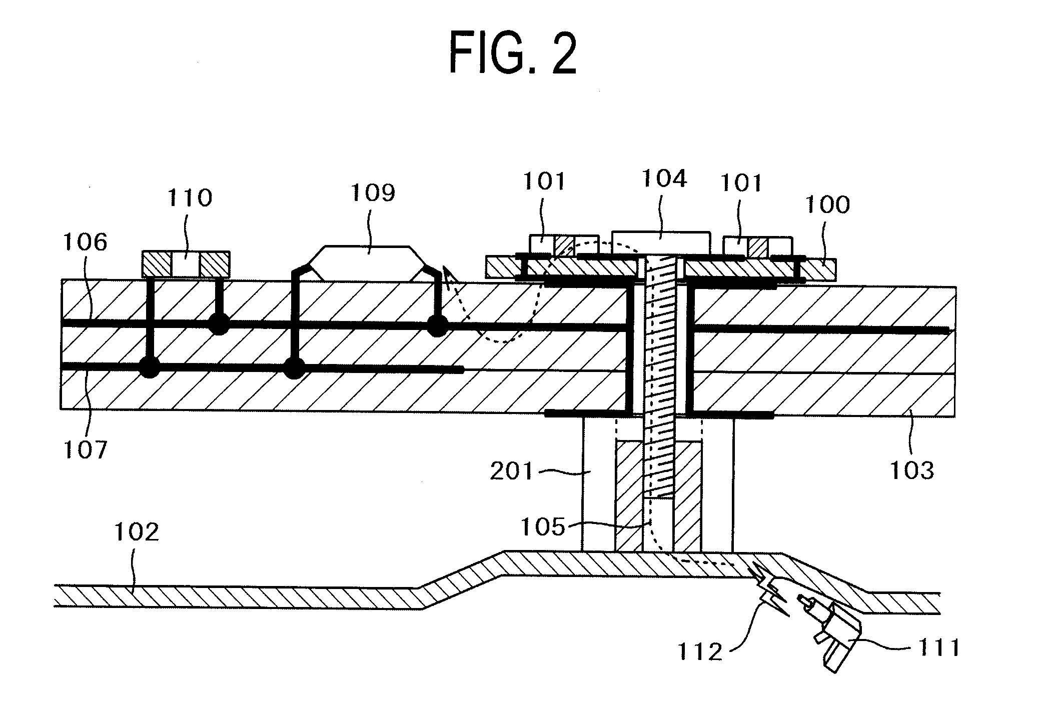 Electronic device and noise current measuring method