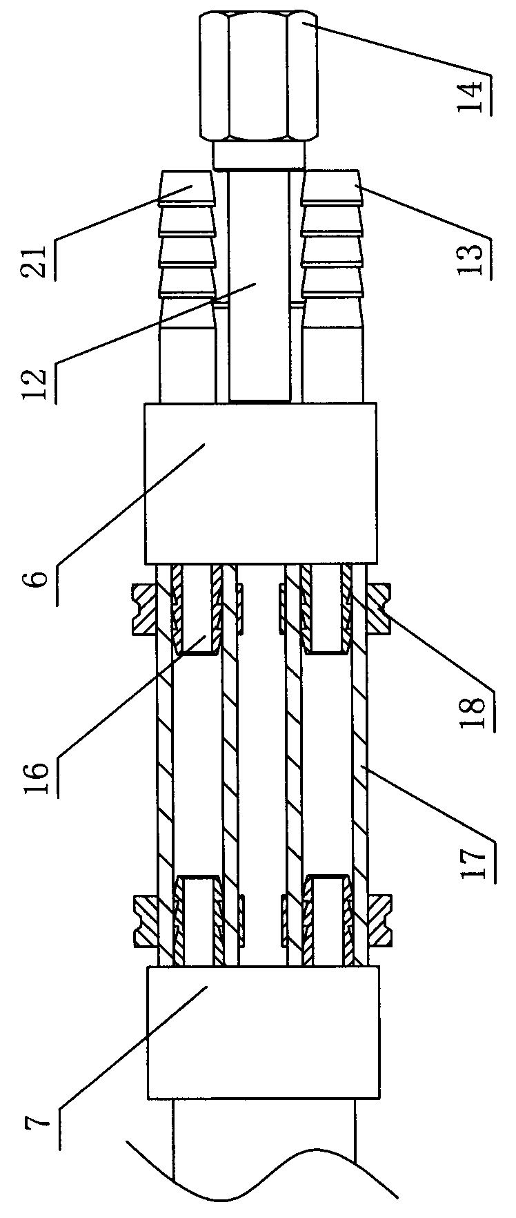 Water-cooling welding torch