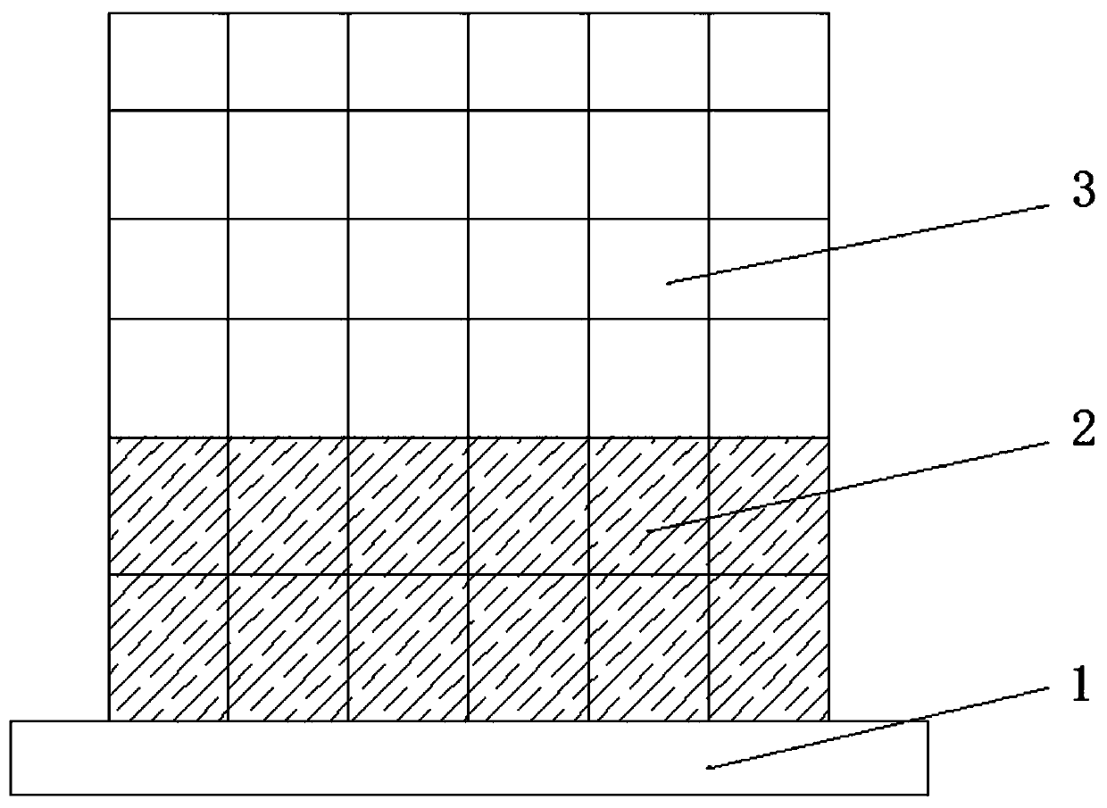 Water-resistant moisture-proof and mothproof construction method for light steel villa outer wall