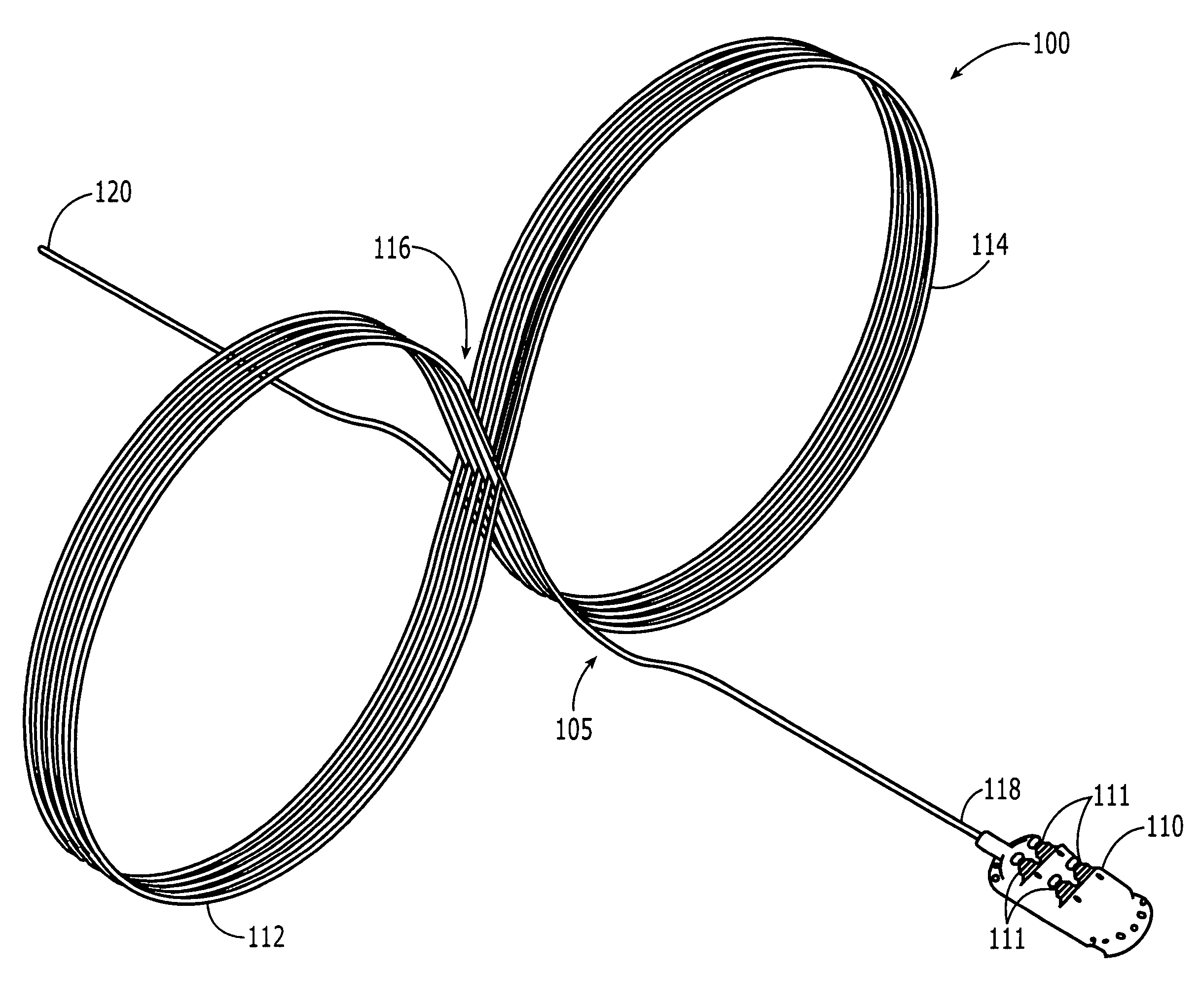 Coiled cable products and methods of forming the same