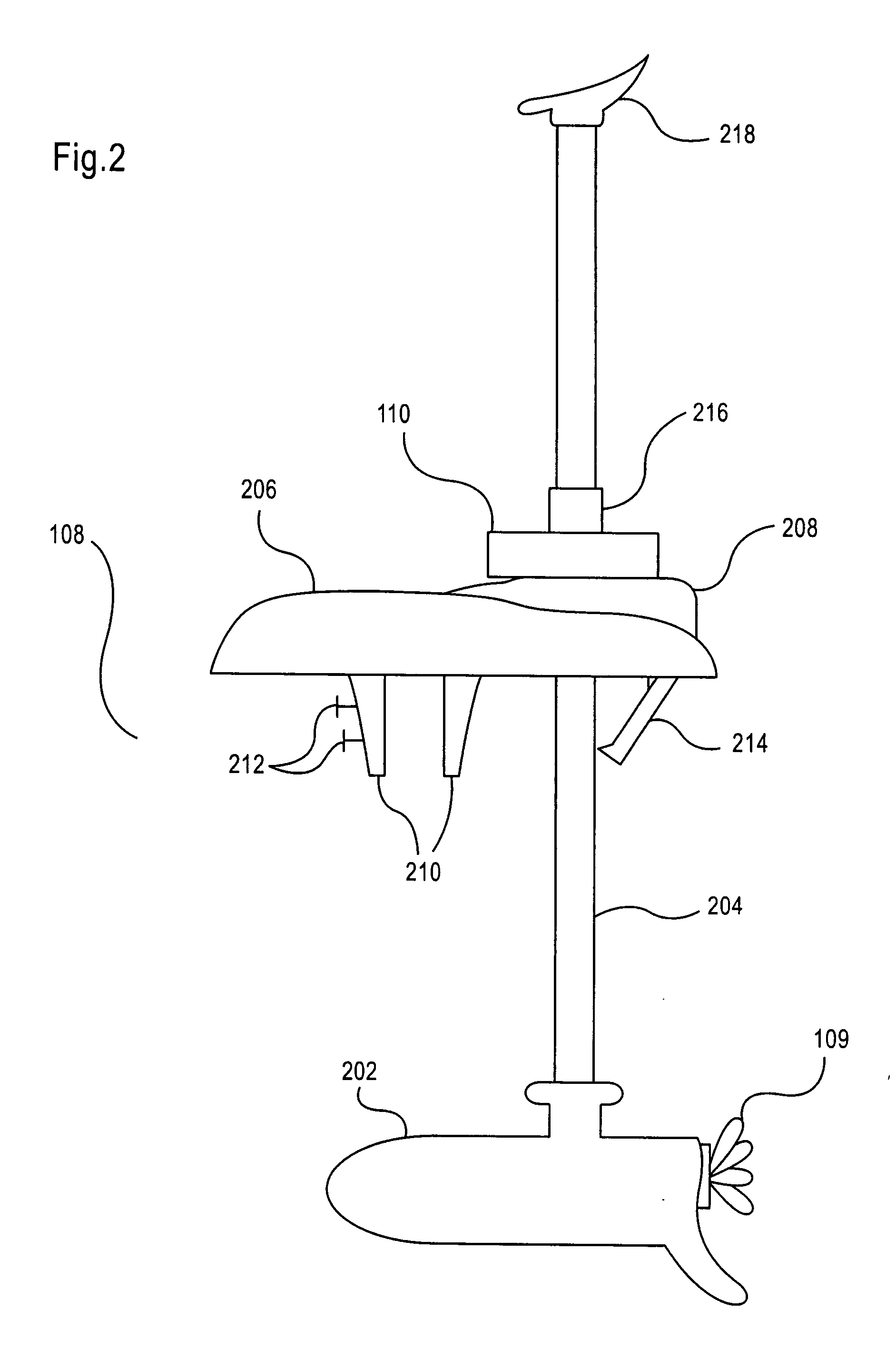 Steering system and method for a motor driven craft