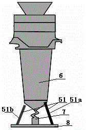 Vertical ceramic mould housing for single crystal blade forming and forming method of ceramic mould housing