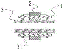 Level calibration mechanism for house building