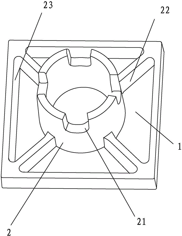 Early-detach jack for supporting building formwork