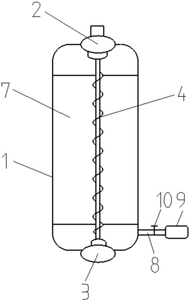 Tower-type organic fertilizer stirring generator