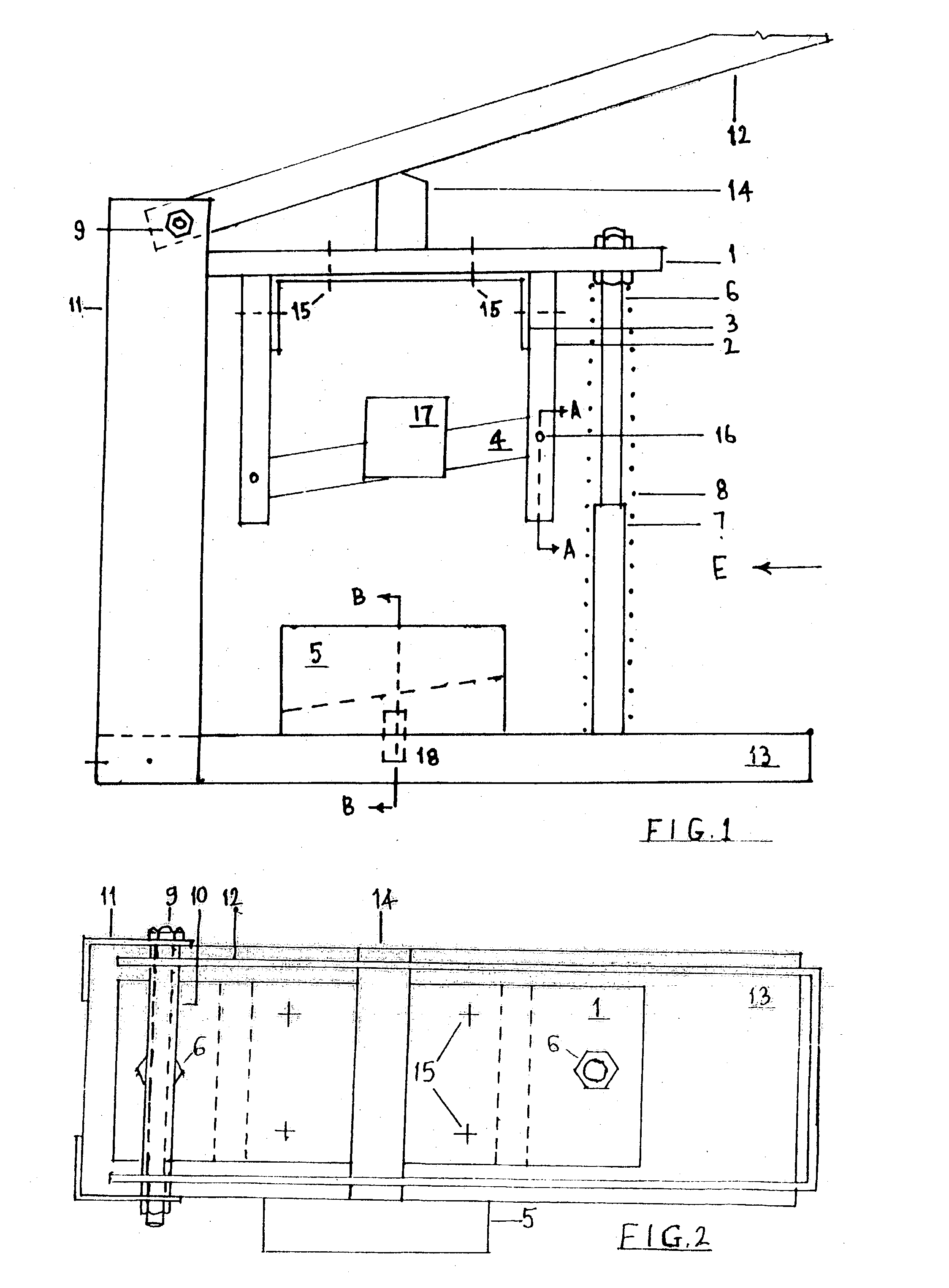 Multi knife cutting device