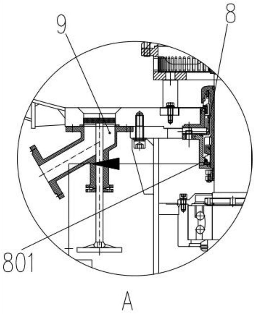 Wet crushing equipment capable of efficiently preventing precipitation