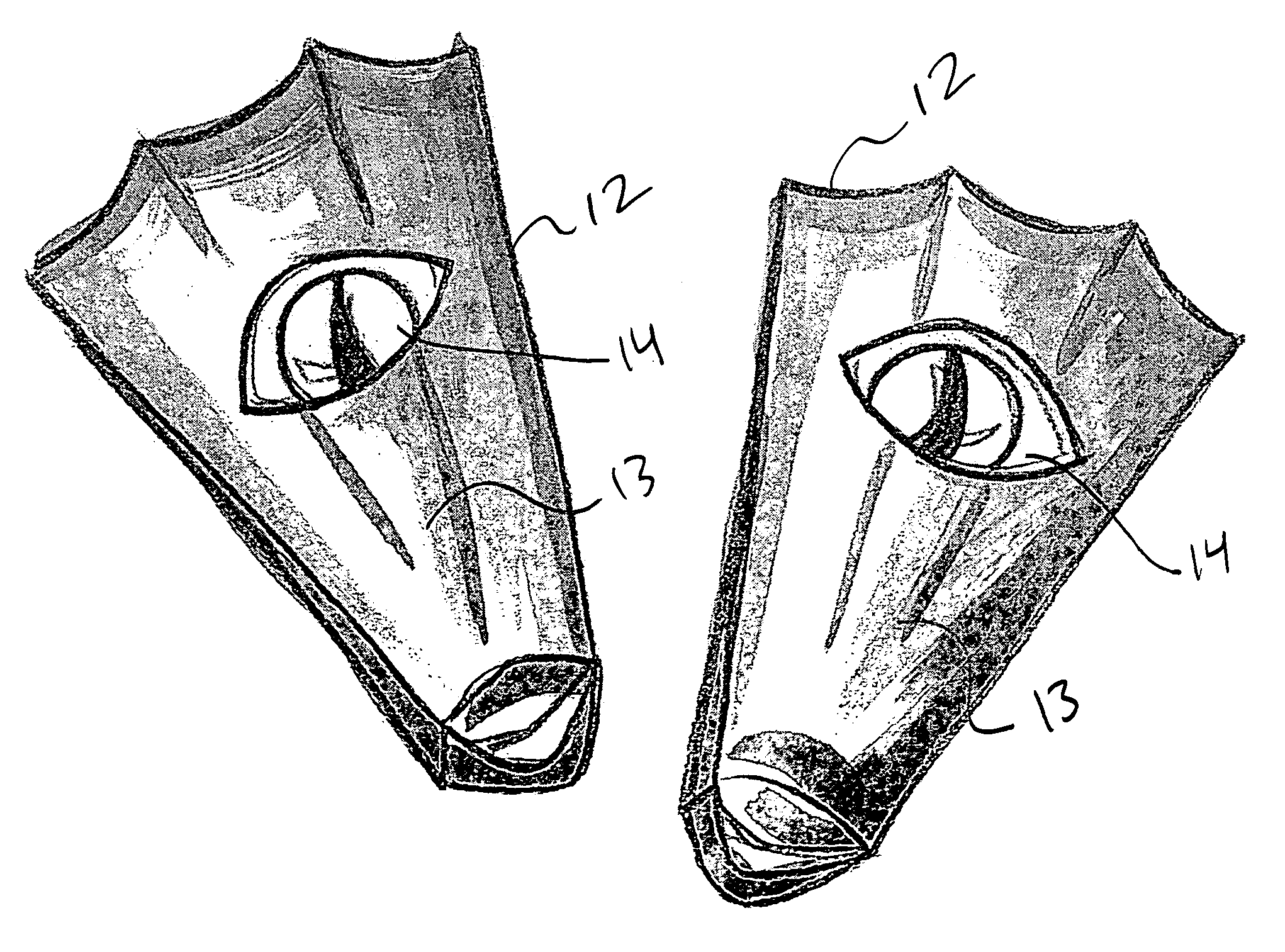 Device and method for dissuading predators through startle response instinct