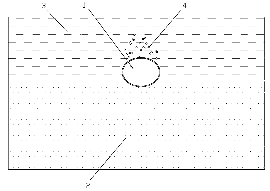 Foamed ball for producing foam slag in process of stainless steel smelting by an electric arc furnace and a manufacture method thereof