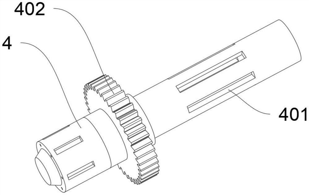 Pipe fitting self-adaption inner wall polishing device based on mechanical machining