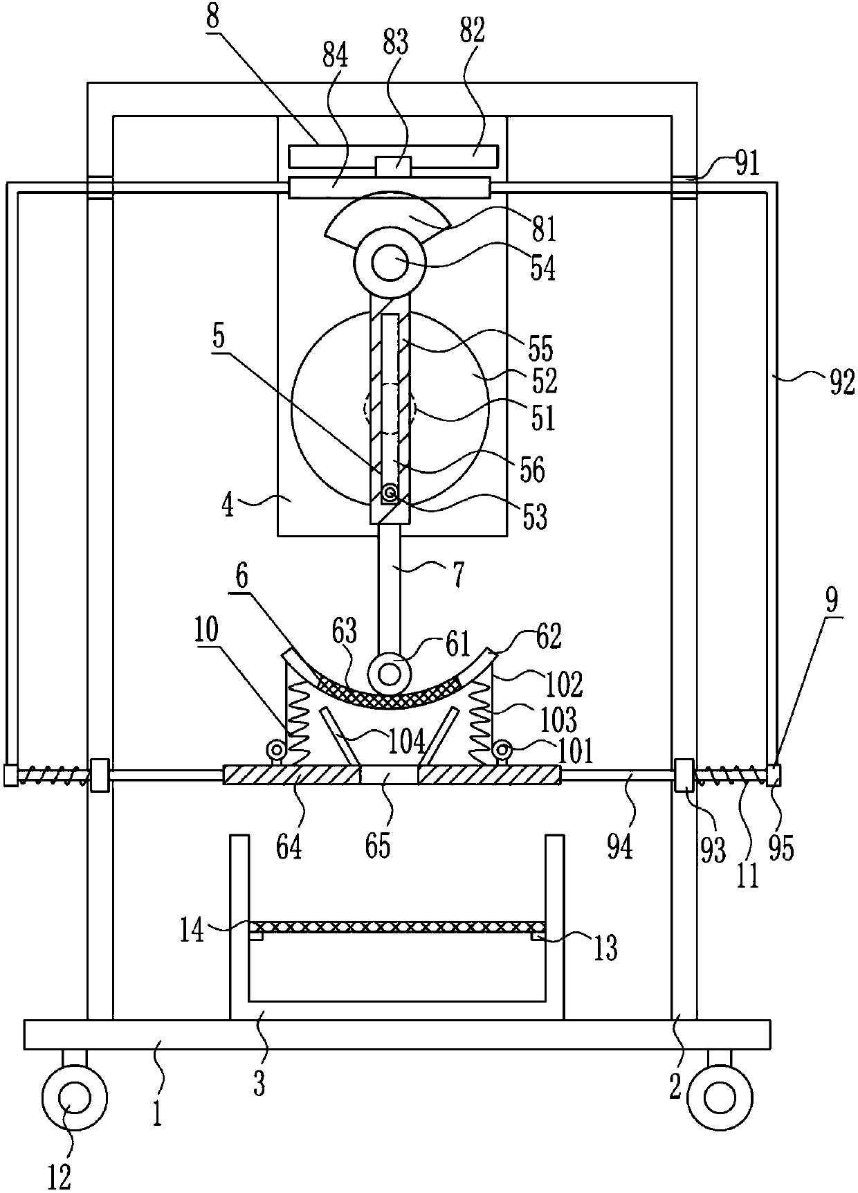 Plant liquid grinding and extracting equipment for medical cosmetology