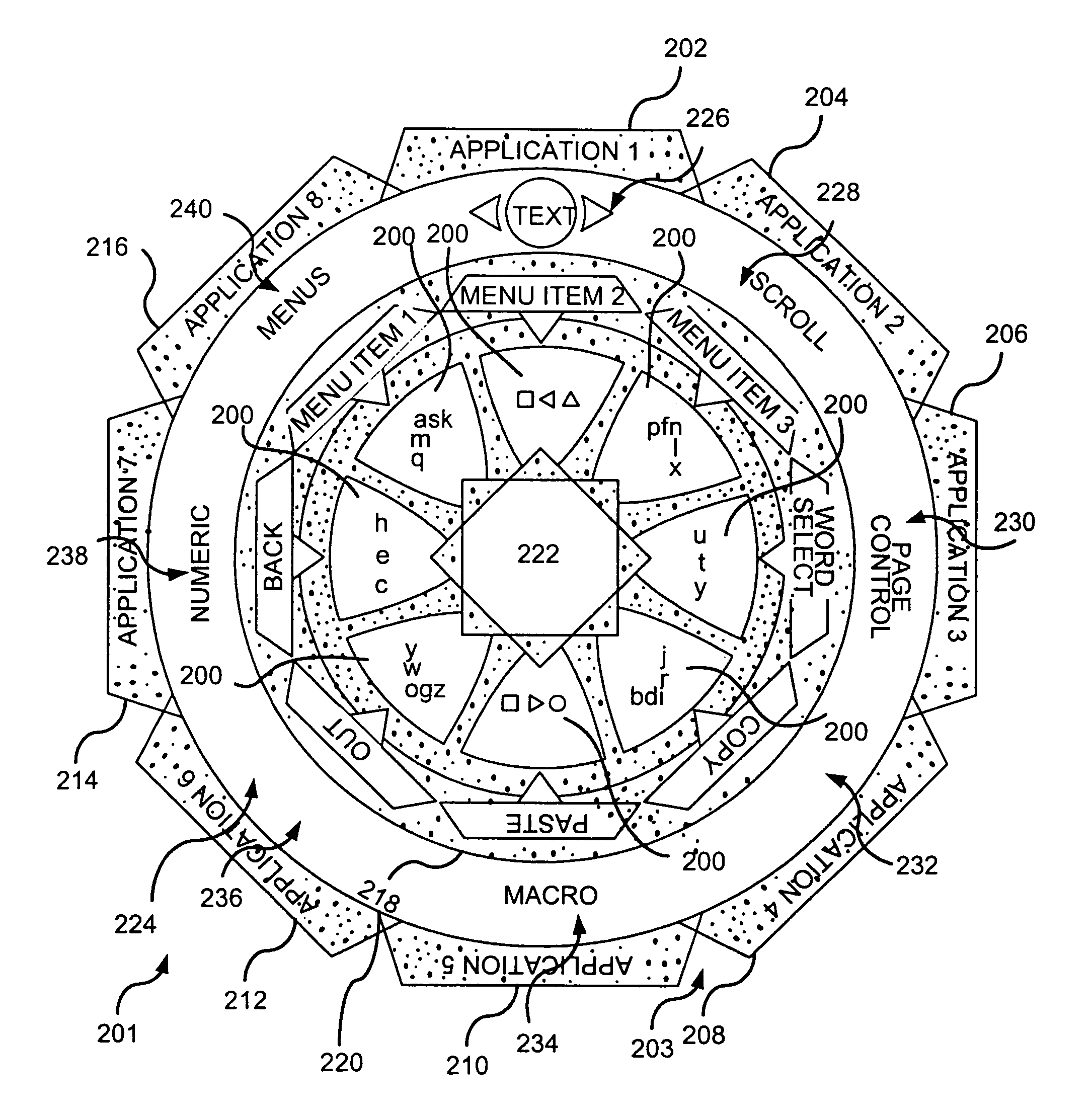 Navigational interface for mobile and wearable computers