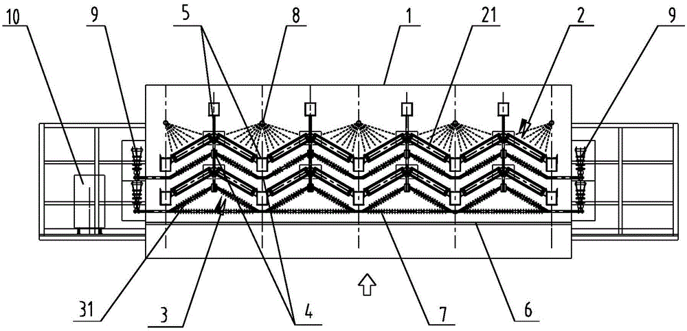 Electric mist precipitator for smoke purification