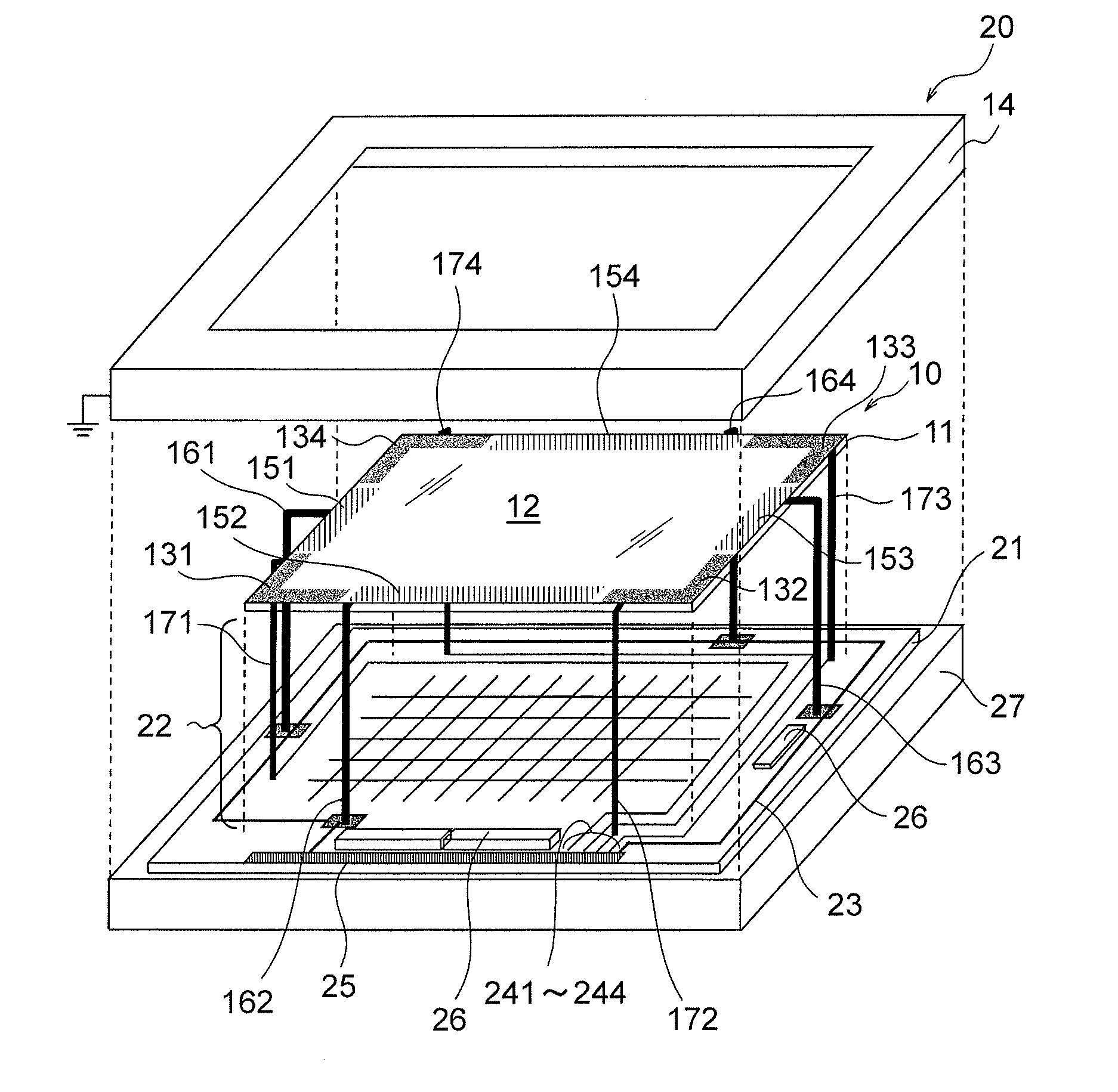 Touch panel and display device comprising the same