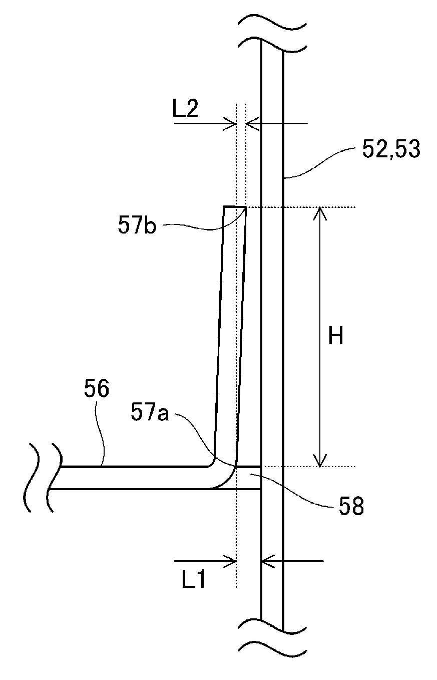 Frame for image forming apparatus and manufacturing method thereof