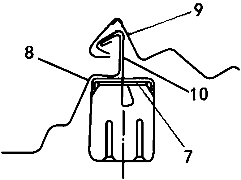 A modulus ruler for installing metal roof panels