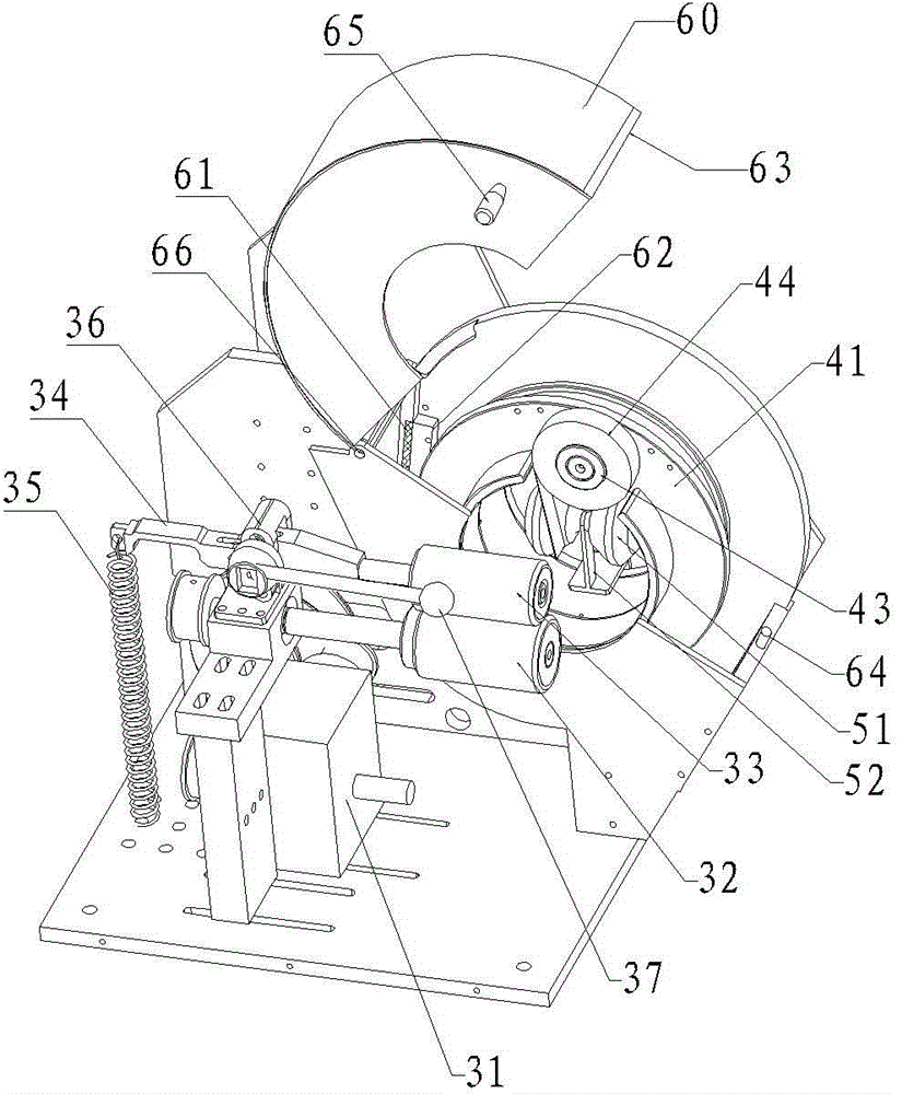 Adhesive tape winding machine