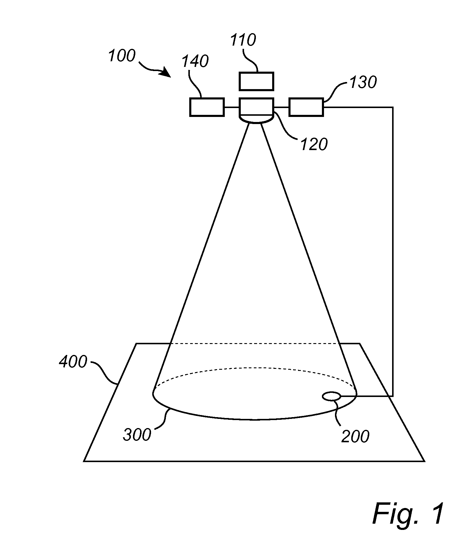 Lighting device for obtaining a predetermined light distribution at a target area