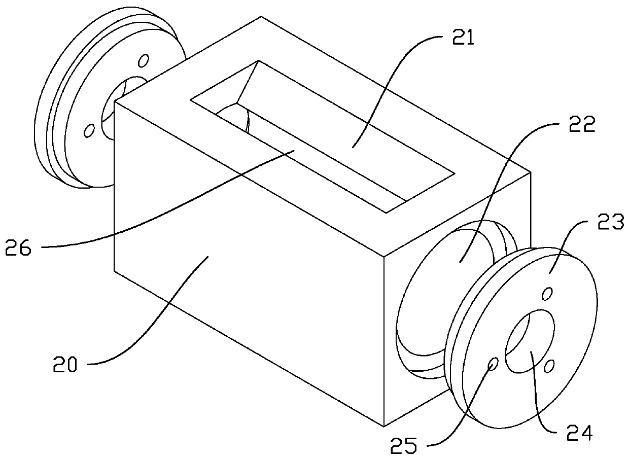 Optical fiber composite insulator prefabricated core rod, mold and manufacturing method of optical fiber composite insulator prefabricated core rod