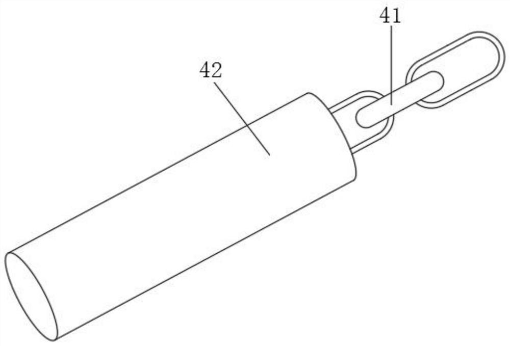 A balance compensation chain suitable for wide-car elevators and its preparation process