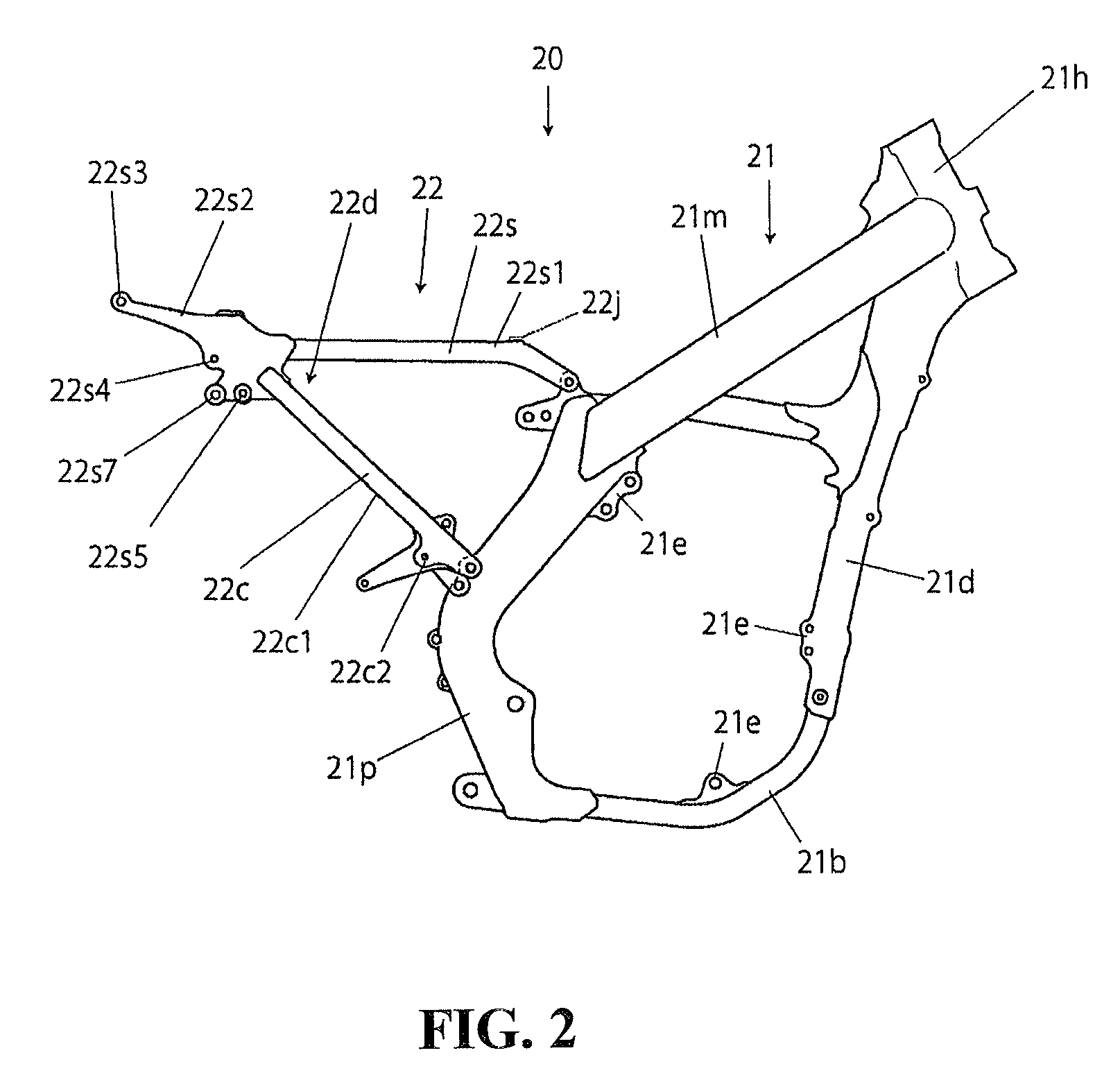 Intake structure for saddle-ride type vehicle