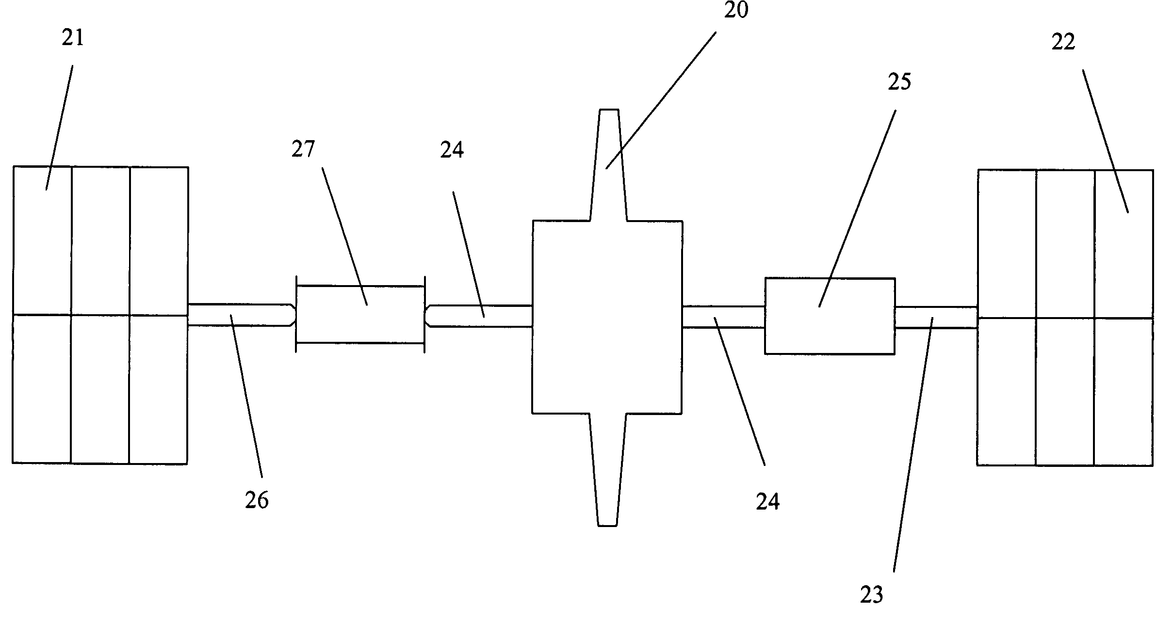 Compressor for high pressure polymerization