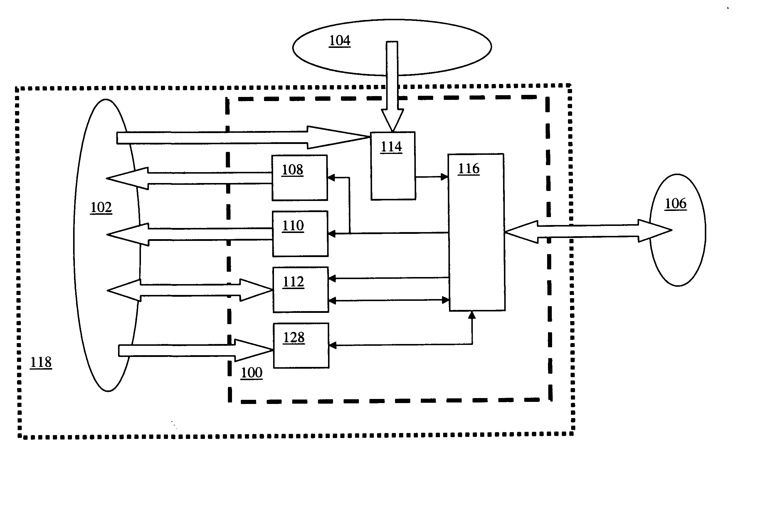 Information and paging system