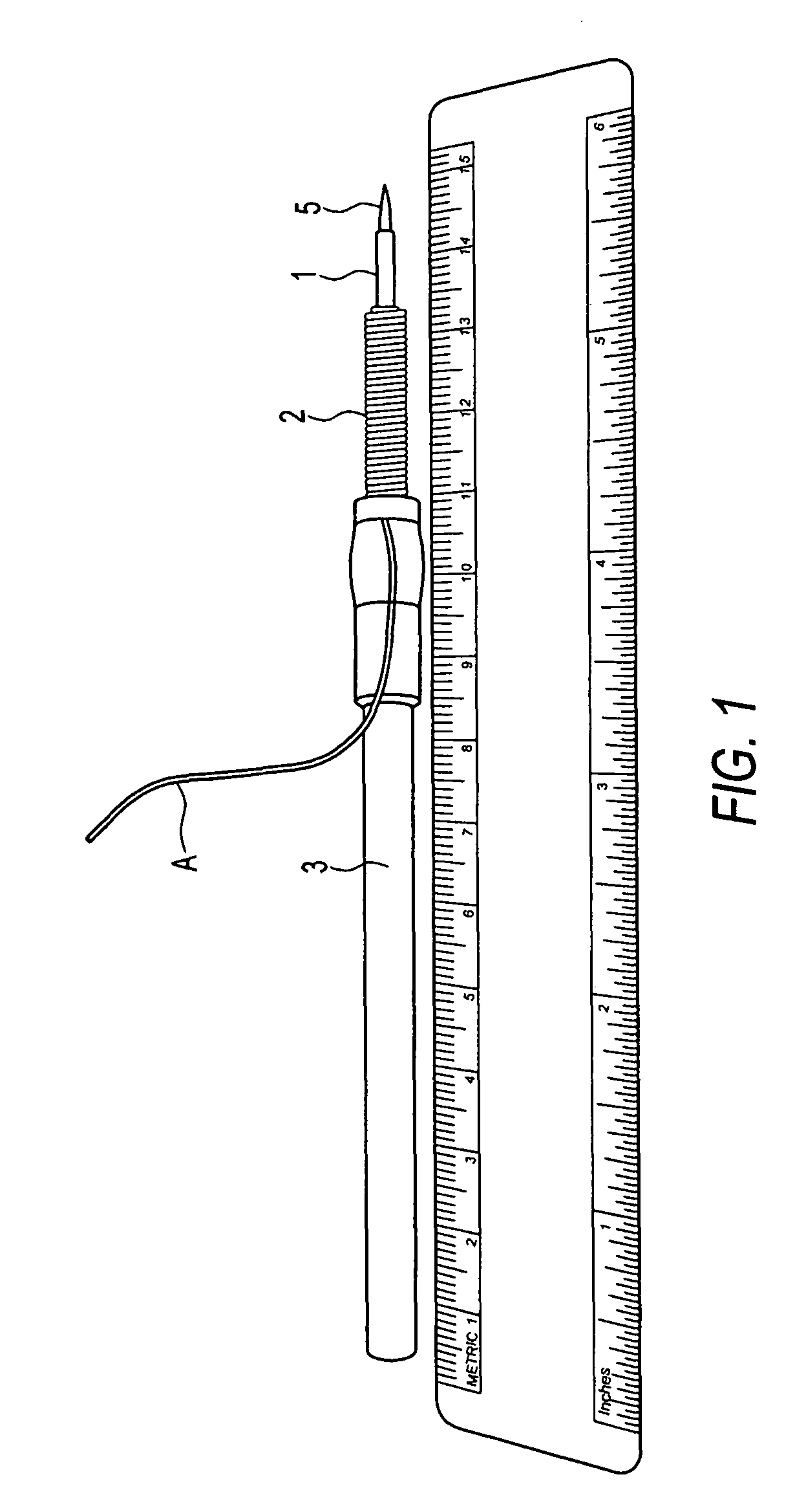 Electromagnetic probe device