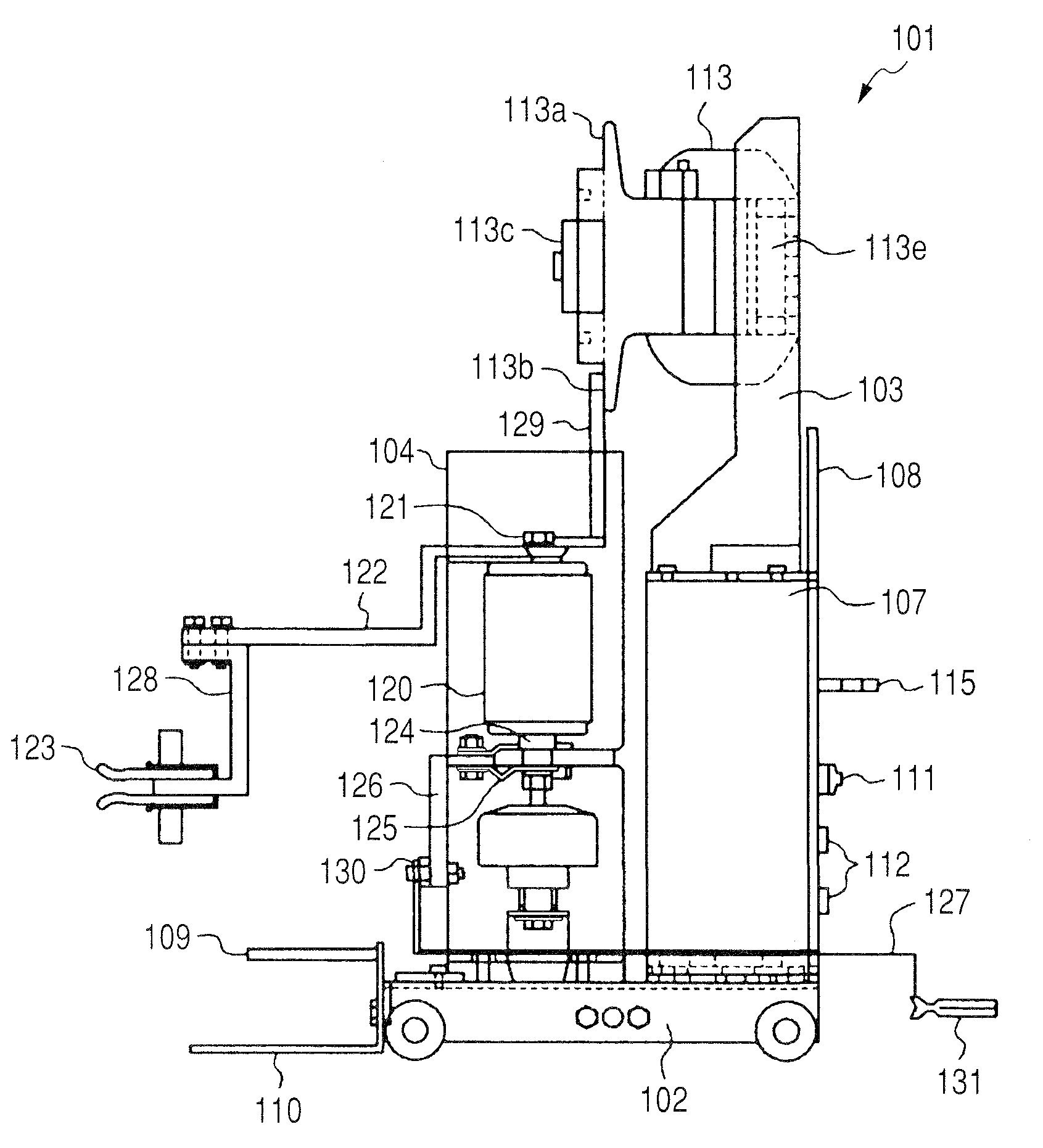 Earthing equipment for switchgear