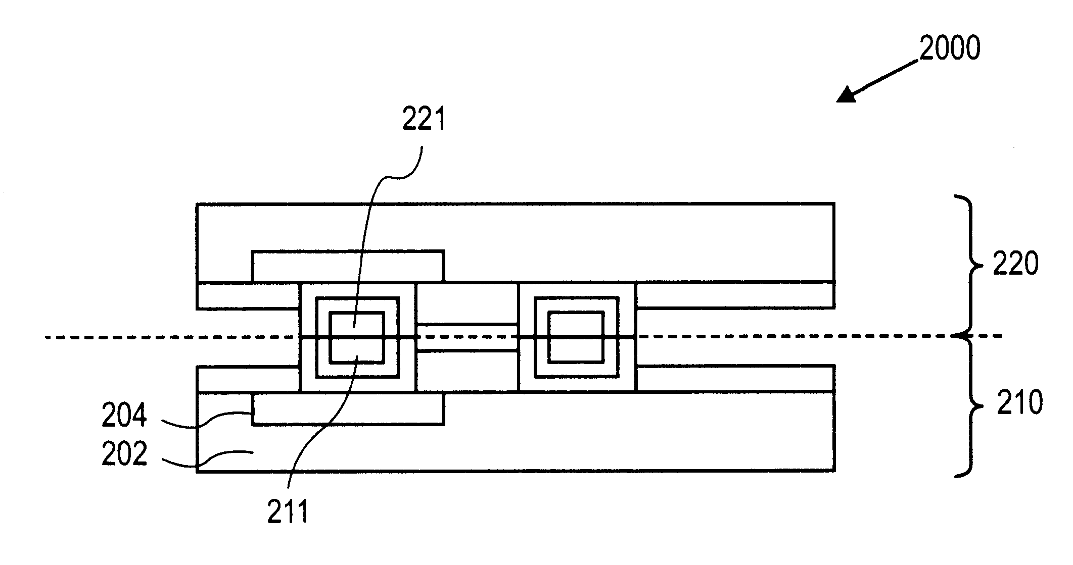 Method of forming a raised contact for a substrate