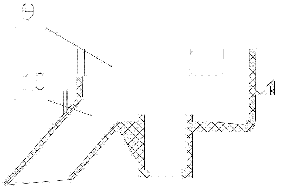 Automatic coffee maker with detachable bean grinding device