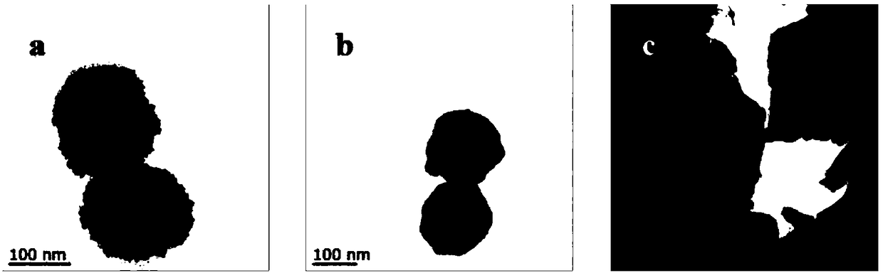 Horseradish peroxidase magnetic nano flower and preparation method and application thereof