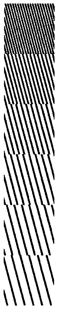 Laser holographic digital lens die and manufacturing method thereof