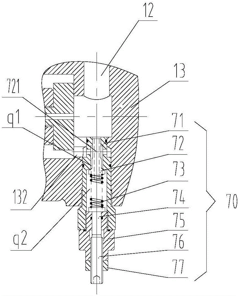 Hydraulic oil cylinder, hydraulic system and engineering machinery