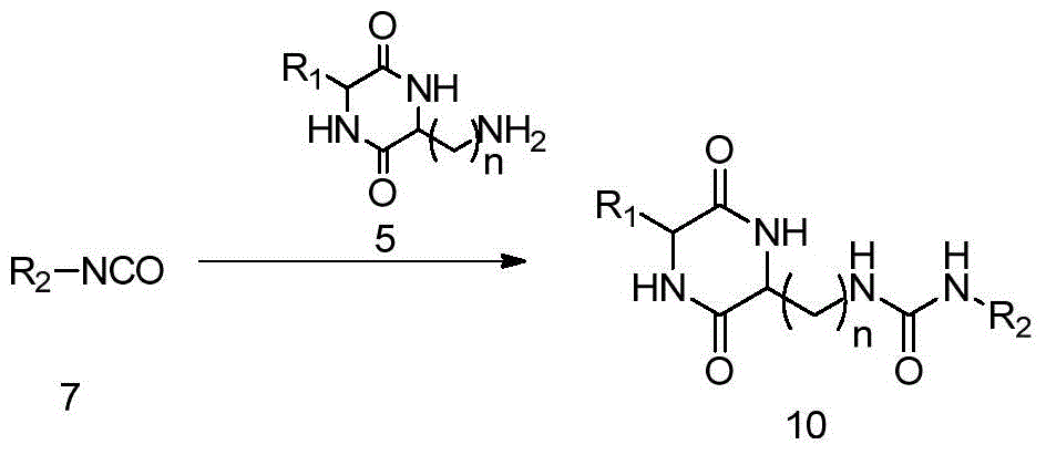 Diketopiperazine derivatives and their preparation and use