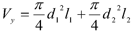 Method for establishing mathematical model of gas dissolution theory of hobbing shear hydraulic system