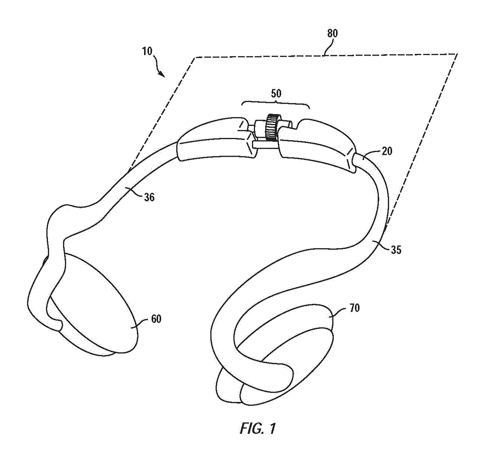 Personal Audio Set With Adjustable Force Mechanisms