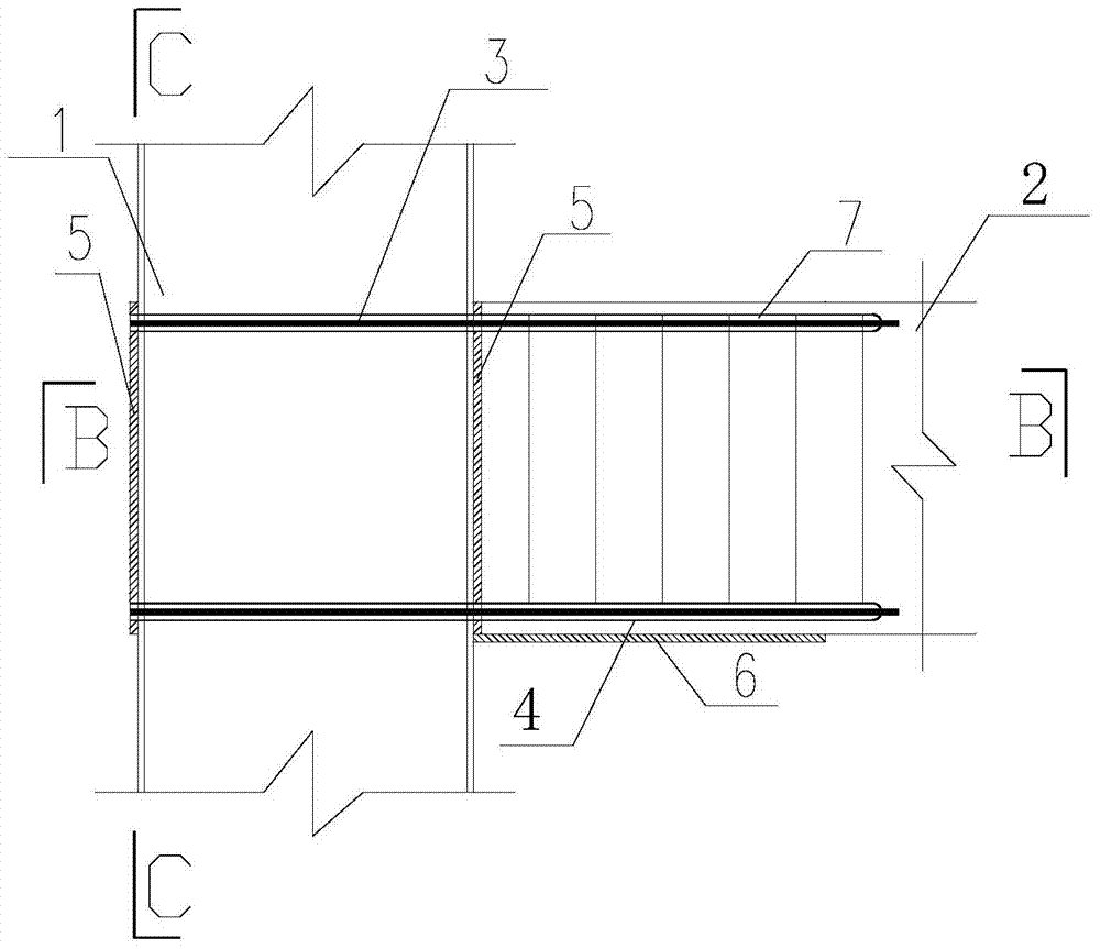 Prestressed Connected Concrete Beam Square Rectangular Steel Tube Concrete Column Joints